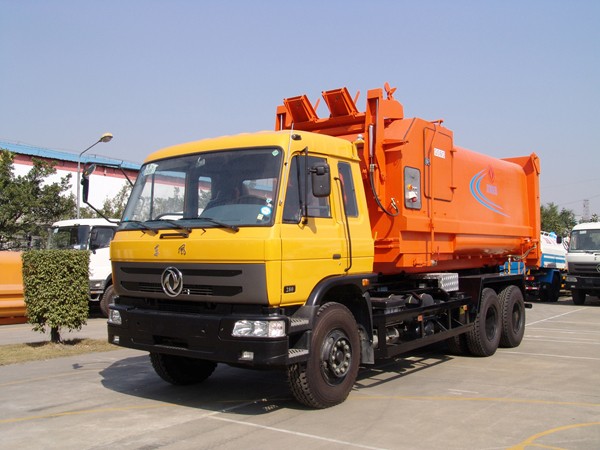 东风EQ5254ZXXS3车厢可卸式垃圾车