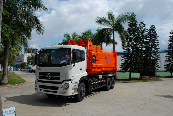 东风EQ5256ZXXS3车厢可卸式垃圾车