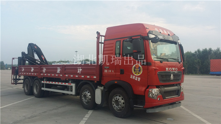 32吨检衡车—汇斯诚牌DWJ5320JJH型计量检衡车(国五吊机型)