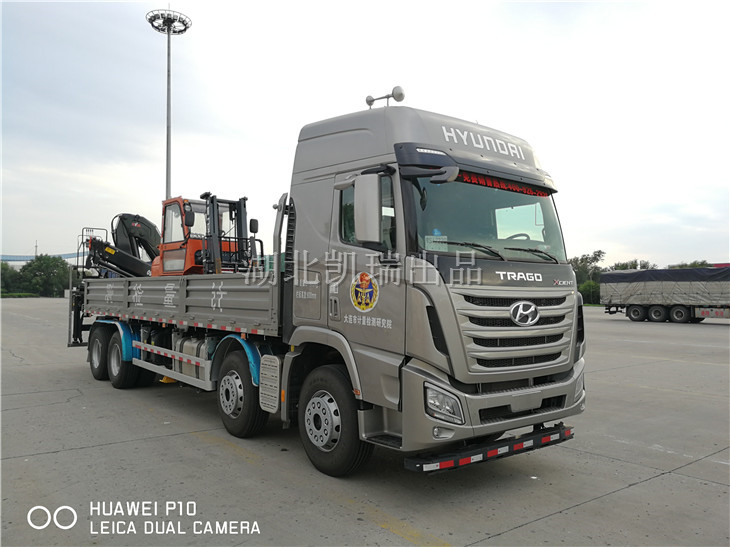 现代叉车检衡车—汇斯诚牌DWJ5314JJH型计量检衡车(国五叉车型)