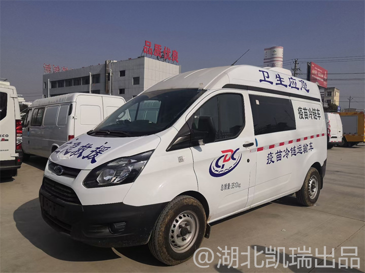 全顺V362疫苗冷链车汽油双排方案